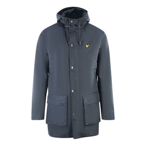 Lyle & Scott Parka med huva Marinblå Jacka
