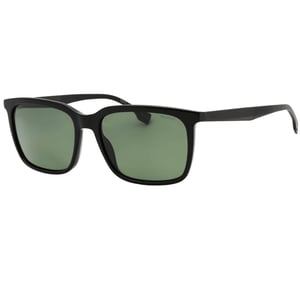 Hugo Boss Green Polarized Lens Black Sunglasses