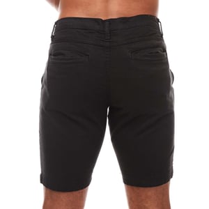 Men's Duck and Cover Moreshore Chino Shorts in Black