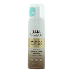 TanOrganic Self Tan Mousse 120ml Medium Dark Bronze