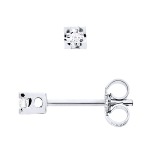 DIADEMA - Örhängen - Diamanter och silver