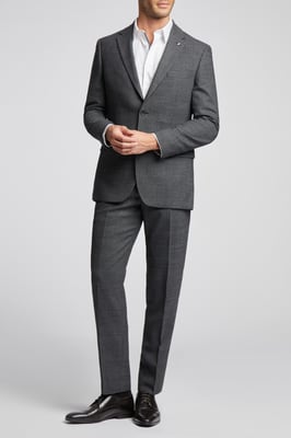 Slim Fit Semi Plain Jacket