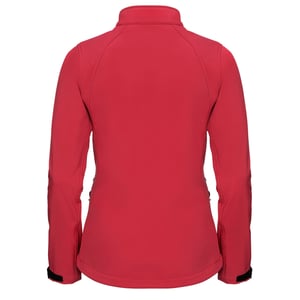 Russell Dames/dames Soft Shell-jas (Klassiek rood)