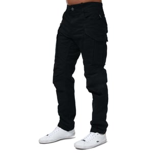 Men's Replay Joe Cargo Trousers in Charcoal