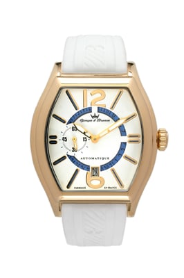 Yonger White Dial Gold Watch