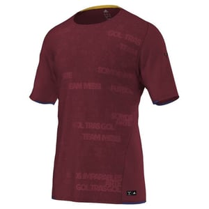 Adidas AdiZero F50 Messi TRG T-shirt i vinrött för herrar