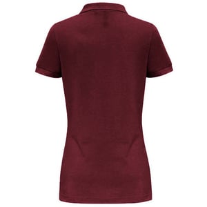Asquith & Fox Womens/Ladies Plain Short Sleeve Polo Shirt (Burgundy)