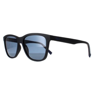 Salvatore Ferragamo SF998S 002 mat zwart blauwe zonnebril