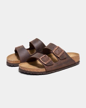 Birkenstock Arizona habana platte sandalen unisex