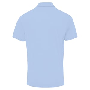 Premier Heren Coolchecker Pique korte mouw Polo T-Shirt (Lichtblauw)