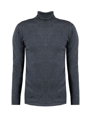 Xagon Man Pullover Turtleneck Herr Grå