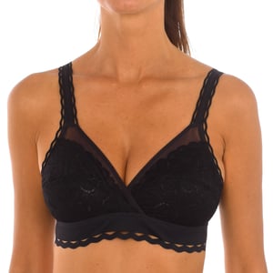 Classic bra without underwire and without cups P0BVS woman