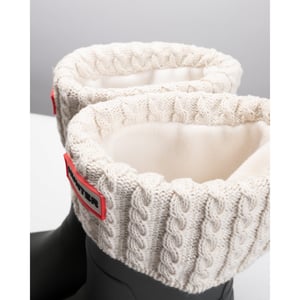 Hunter Recycled Mini Cable Tall Boot Sock