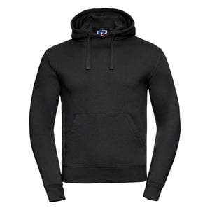 Russell Mens Authentic Hoodie (Black)