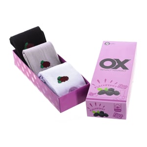 Pack of 6 low socks OX with fresh scents