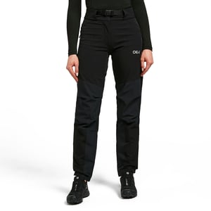 OEX Women's Strata Water Repellent Softshell Walking & Hiking Trousers with Zipped Pockets