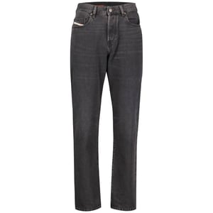 Diesel D-Viker zwarte jeans met normale pasvorm