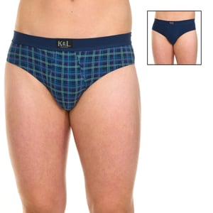 Pack-2 Basic Slips breathable fabric KL2008 man