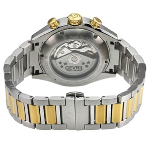 Gevril Ascari Chronograph 48316B Swiss Automatic Sellita SW500 Watch
