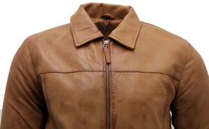 Retro Nappa Leather Biker Jacket