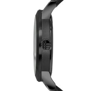 Burberry BU9906 City Svart läderarmband herrklocka