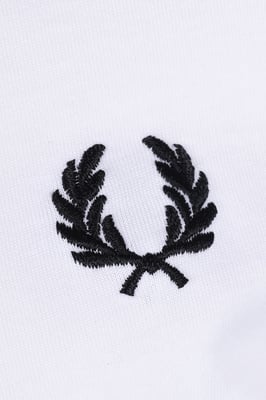 Men's Fred Perry Twin Tipped T-Shirt in White