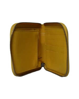 Acne Studios Zipped Wallet in Blue Leather