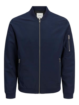 JACK & JONES ESSENTIALS bomberjack JJERUSH navy blazer