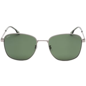 Hugo Boss groene gepolariseerde lens matte ruthenium zonnebril