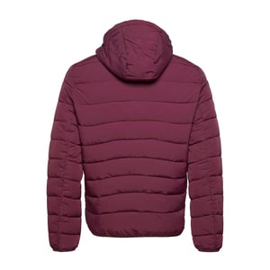 Lyle & Scott Lightweight Puffer Jacket in Burgundy