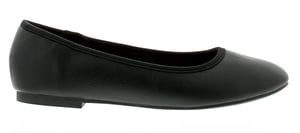 Platino Womens Flat Shoes Christina Slip On black
