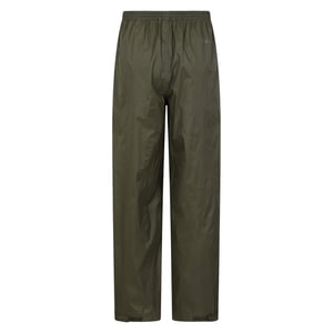 Mountain Warehouse Heren Pakka waterdichte overbroek (Donkere Khaki)
