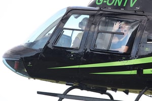 12 Mile Helicopter Flight with a Glass of Bubbly & Chocolates (eVoucher)