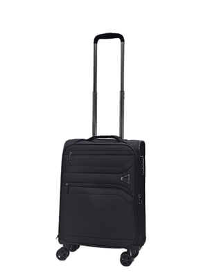 Lightweight 8 Wheel Luggage Travel Soft Cabin Suitcase