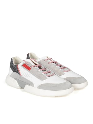 Geox Sneaker Smoother Vit för herrar