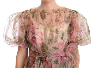 Dolce & Gabbana Floral Print Long Maxi Dress
