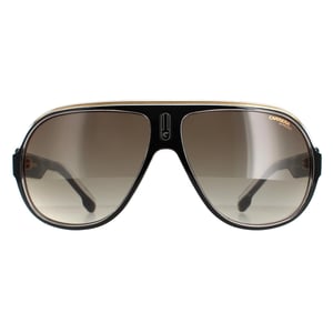 Carrera Aviator unisex zwart goud bruin gradiënt speedway/n
