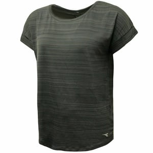 Diadora Sportswear Vrouwen Donkergrijs T-shirt