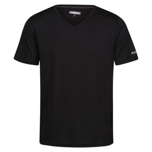 Regatta Fingal V T-shirt för herrar (Svart)