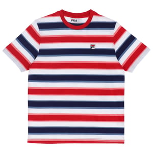 Fila Chinese Red Pietersite Striped T-Shirt