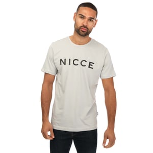 NICCE Original T-shirt met logo voor heren, grijs