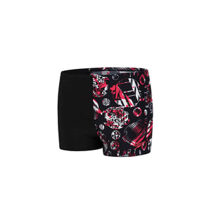 Speedo Glitchamp All Over One Leg Stretch Jongens Zwemshort Slip 8 33162D834