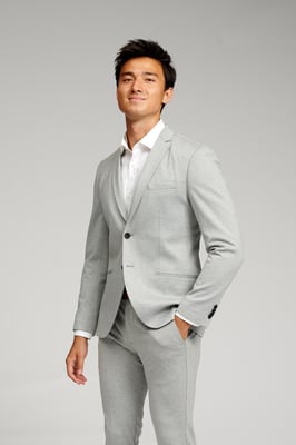 De Originele Performance Blazer - Lichtgrijs