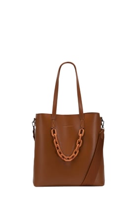Elizabeth Chain Detail Tote Bag