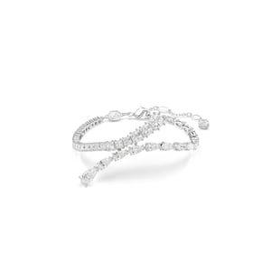 Swarovski 'Matrix' Dames Armband van Basismetalen - Zilver 5693154