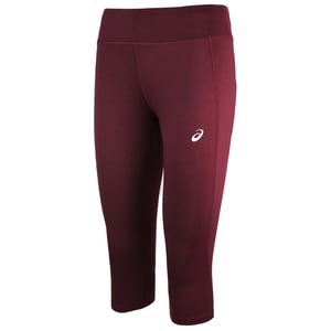 Asics 3/4 dames legging bordeauxrood