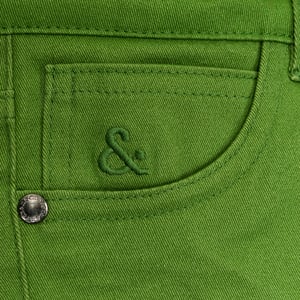 Lange broek met verstelbaar elastiek in de taille 17I13602 jongen