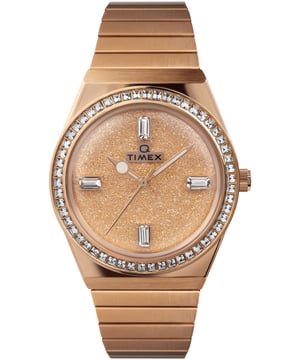Timex Q Reissue Dames Horloge Roségoud TW2W10700