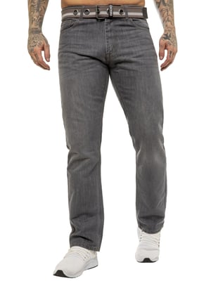 Enzo | Mens Straight Leg Denim Jeans