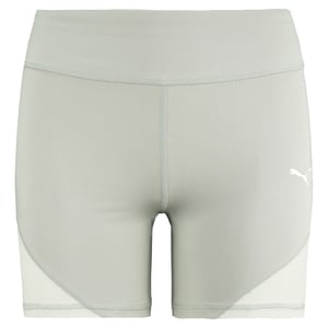 Puma x Selena Gomez Stretch Waist Grey Womens Tight Fitted Shorts 579788 01
